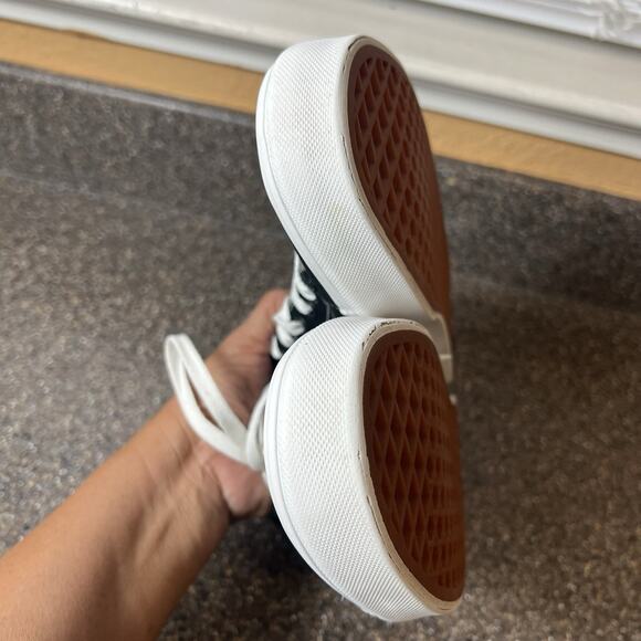 Vans Old Skool Mens Sz 8 Black Canvas Skate Sneaker Shoes Lace Up Low Top Padded - Picture 8 of 12